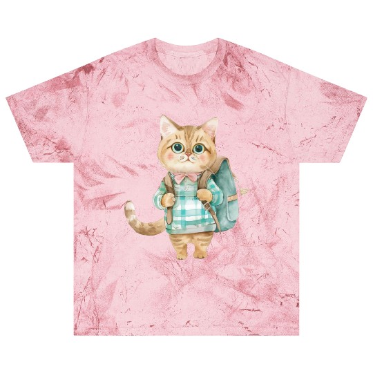 Watercolor Cute School Animals, Back to School Blast T Shirts