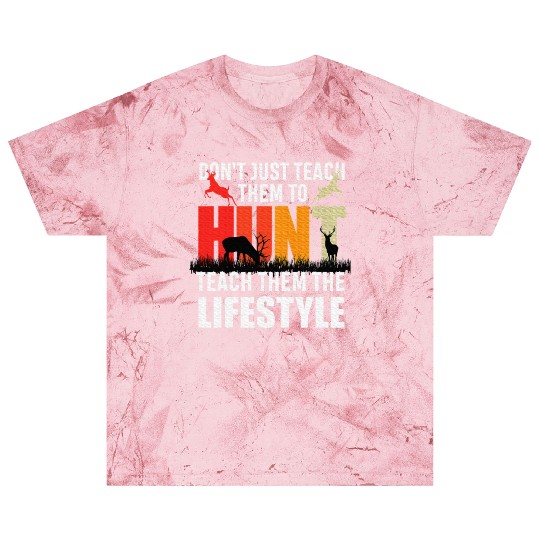 Camo US Flag Deer Elk Buck Camoflage Hunting Blast T Shirts