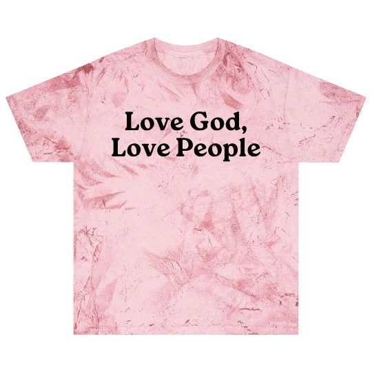 love God love people Blast T Shirts