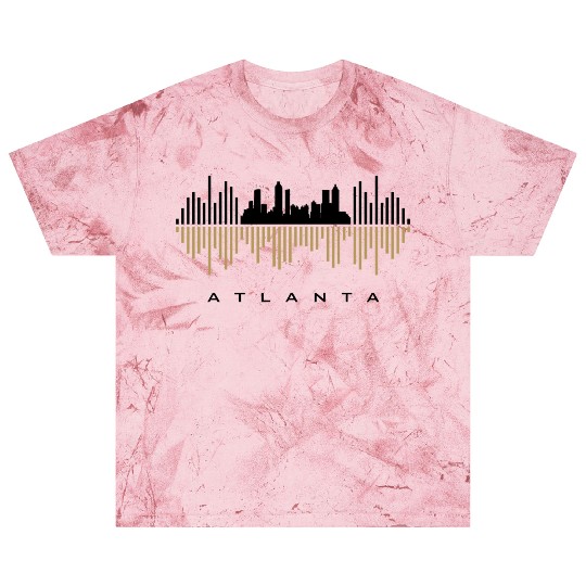 Atlanta City Sound Waves Blast T Shirts