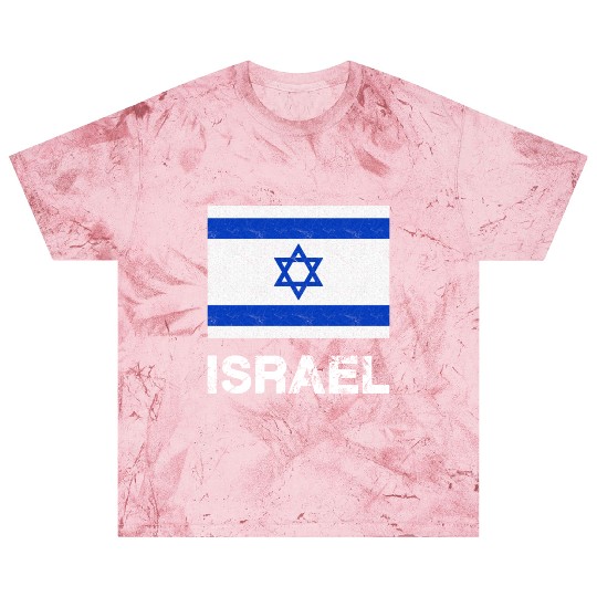 Israel Flag Blast T Shirts