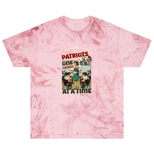 Patriotic Teacher Preparing Future Patriots Blast T Shirts