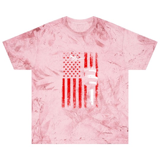 American Flag US, air traffic controller Blast T Shirts