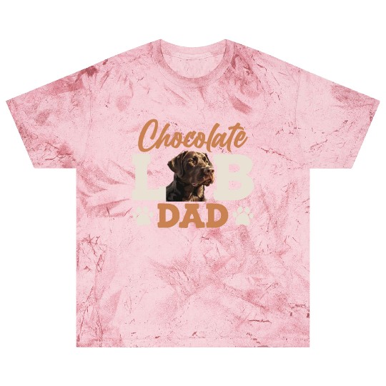 Labrador Owner CHOCOLATE LAB DAD Labrador Dog Blast T Shirts