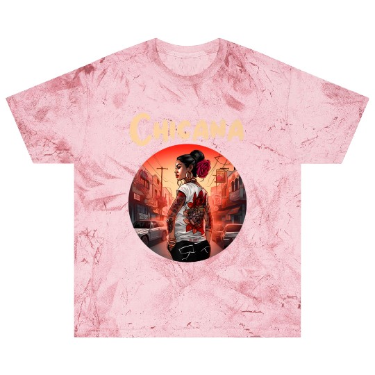 Chicana Lowrider Clothes Mexican American Blast T Shirts