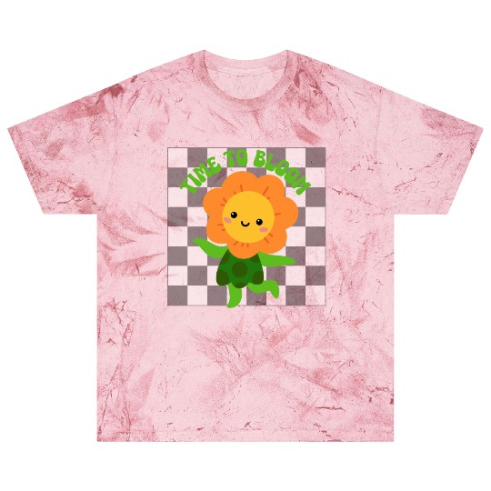 Time to Bloom: Floral Print Design Blast T Shirts