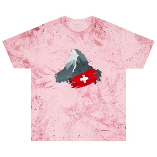 Vacation Skiing, Hiking, Mountain Switzerland Blast T Shirts