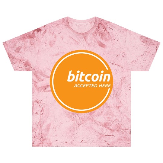 Bitcoin Accepted Here Promo Blast T Shirts