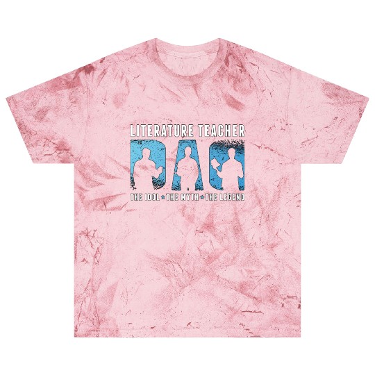 Literature Teacher Dad The Idol The Myth Bookworm Blast T Shirts