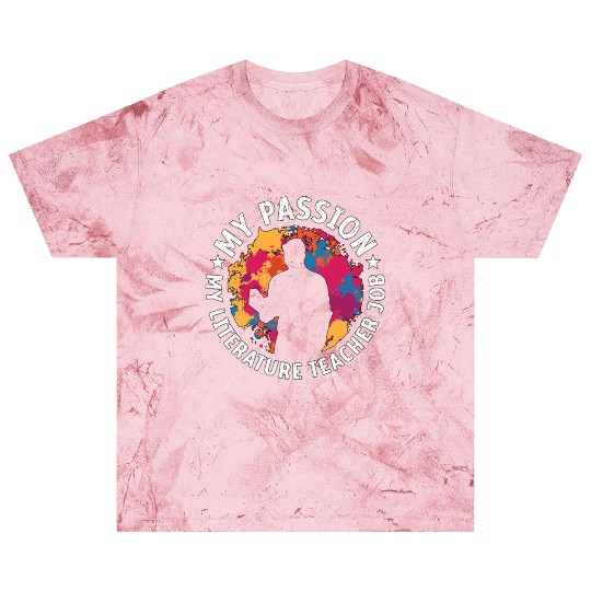 Literature Teacher My Passion My Bookish Educator Blast T Shirts