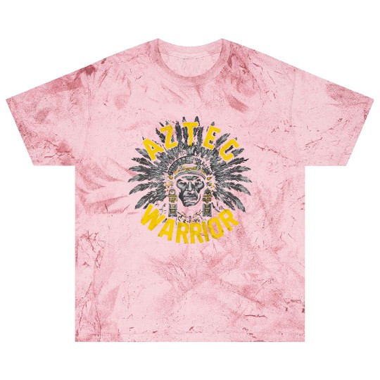 Aztec Warrior Indigenous Mexican Aztec Jaguar Blast T Shirts