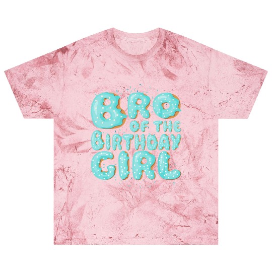 Brother of the birthday daughter girl matching Blast T Shirts