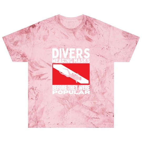 Scuba Diving Mask Pun Funny Scuba Diver Blast T Shirts