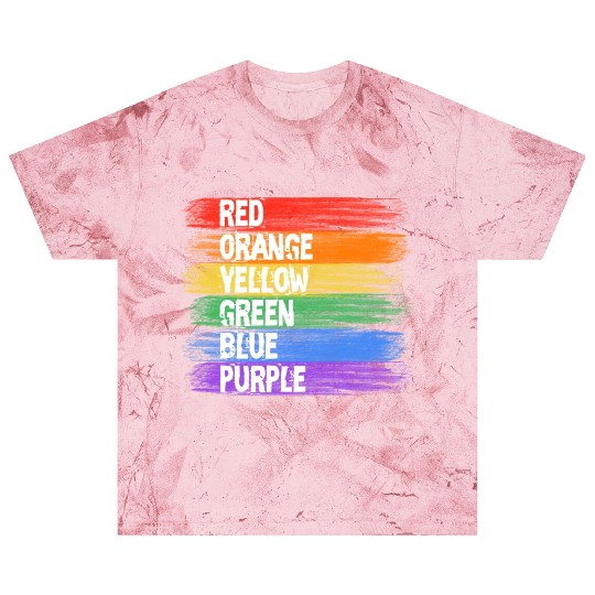 red orange yellow green blue purple colored brush Blast T Shirts
