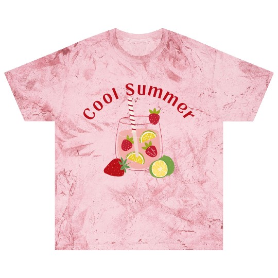 Summer Strawberry Mojito Blast T Shirts