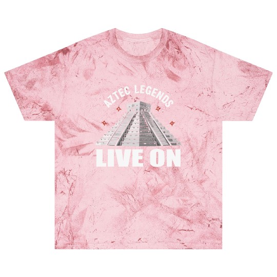 Aztec Pyramid Mayan Indigenous Mexican Aztec Blast T Shirts