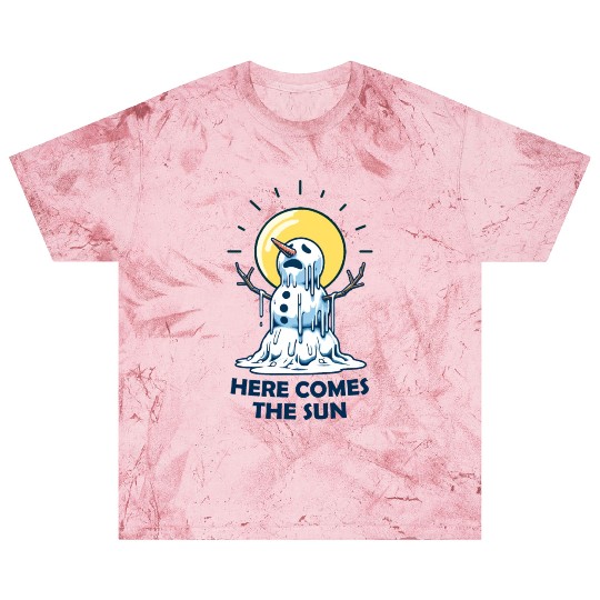 Here Comes The Sun Snowman Blast T Shirts