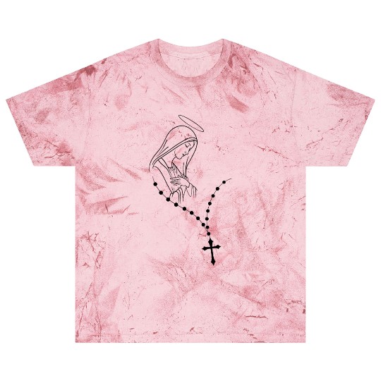 Virgin Mary jesus bible christian religion madona Blast T Shirts