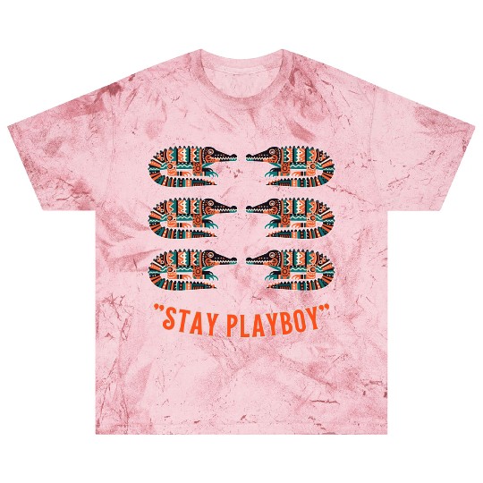 Stylish Playboy with Crocodile Blast T Shirts