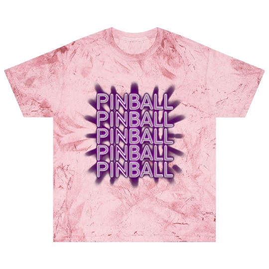 Pinball Purple Neon Blast T Shirts