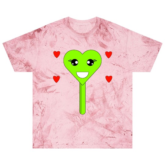 Cuttie Green Lollipop Blast T Shirts