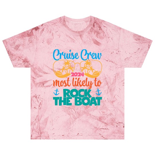 cruise crew 2024 most likely to be rock the boat Blast T Shirts
