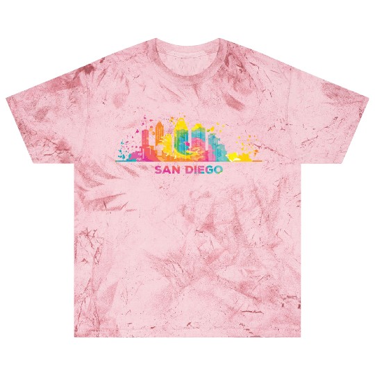 San Diegan Skyline San Diego Blast T Shirts