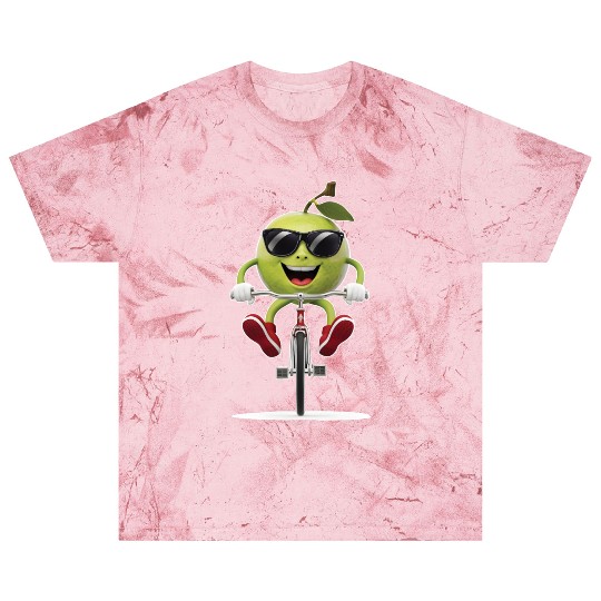 Guava Cycling On Bike Realistic Blast T Shirts