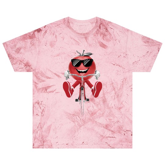 Persimmon Cycling On Bike Realistic Blast T Shirts