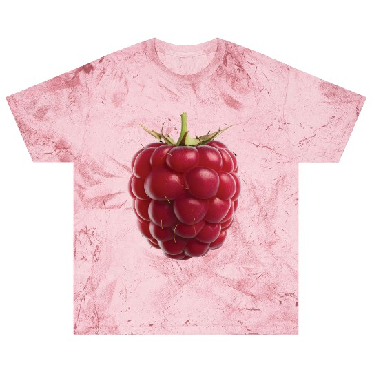 Raspberry Realistic Blast T Shirts