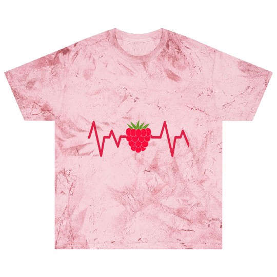 raspberry heart beat funny cute for fruit lover Blast T Shirts