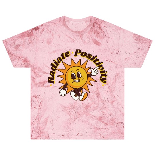 Unisex radiate positivity sun vintage Blast T Shirts