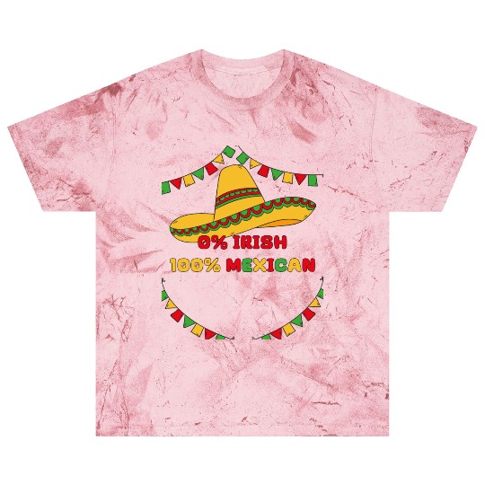 zero percent irish 100 percent mexican Blast T Shirts