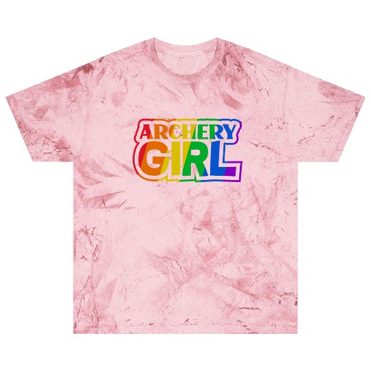 Woman Girl Bow Archery LGBTQ Blast T Shirts