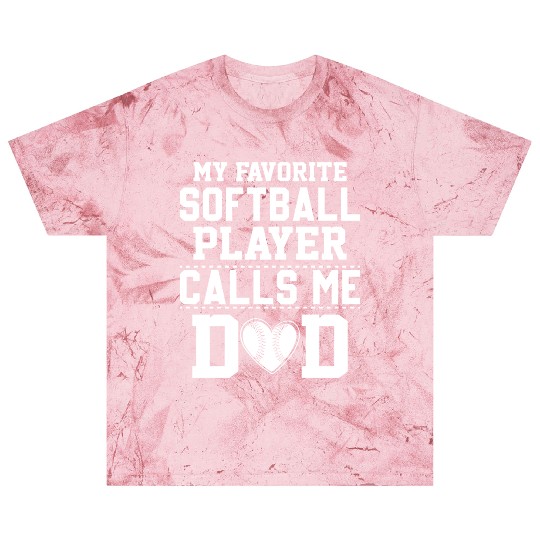 Calls Me Softball Dad Funny Daddy Father's Day Blast T Shirts