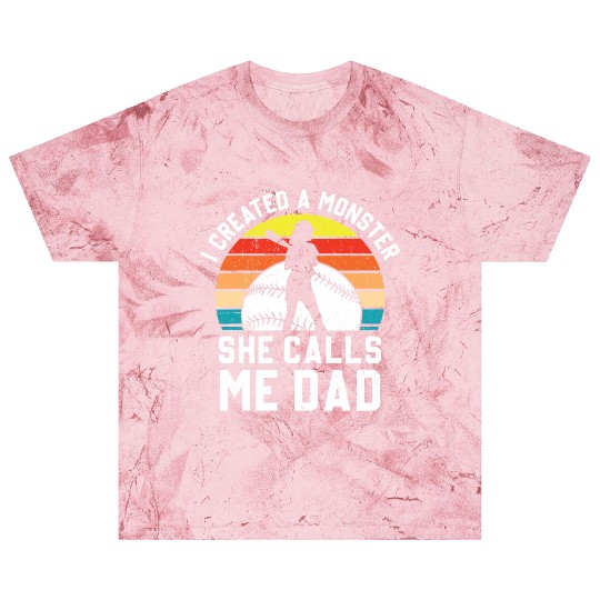 Calls Me Softball Dad Funny Daddy Father's Day Blast T Shirts