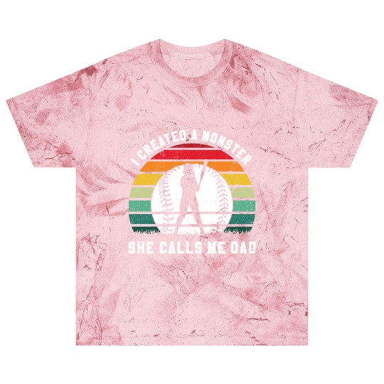 Calls Me Softball Dad Funny Daddy Father's Day Blast T Shirts