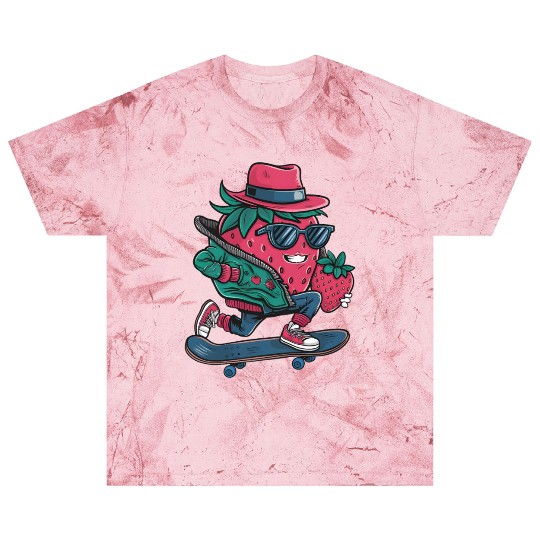 funny skateboarder berry cool lover strawberry Blast T Shirts