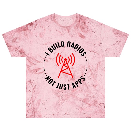 Amateur Ham Radio Operator Radio Waves Frequency Blast T Shirts
