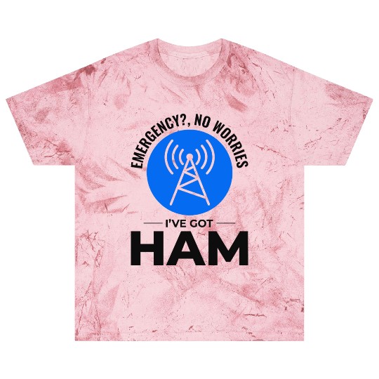 Amateur Ham Radio Operator Radio Waves Frequency Blast T Shirts
