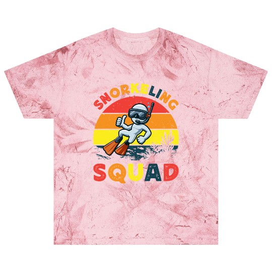 snorkeling squad diver ocean snorkeling sunset sea Blast T Shirts