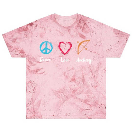Peace Love Archery Blast T Shirts