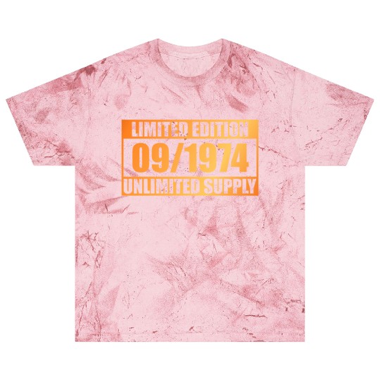 50th birthday Limited Edition - ꝏ Supply 09/1974 Blast T Shirts