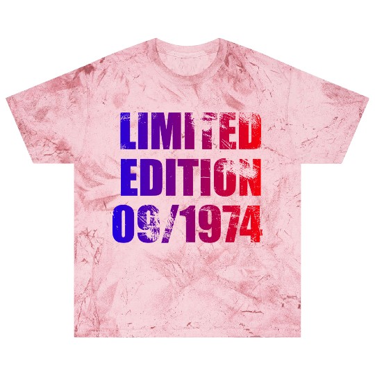 50th birthday Limited Edition 09/1974 Blast T Shirts