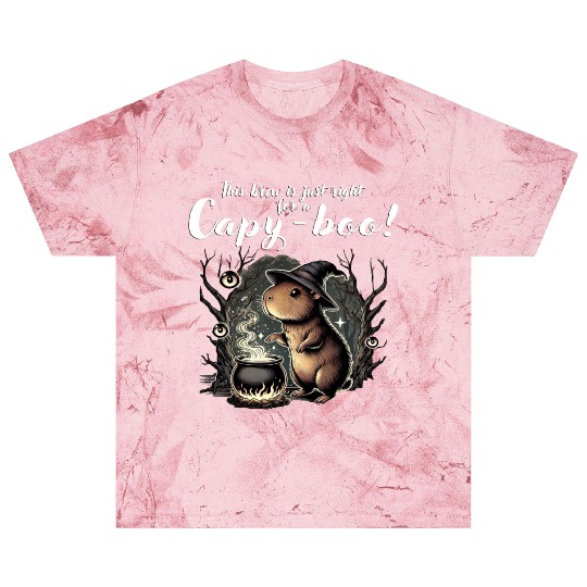 Capy-boo Witch Capybara Blast T Shirts – Brew the Perfect