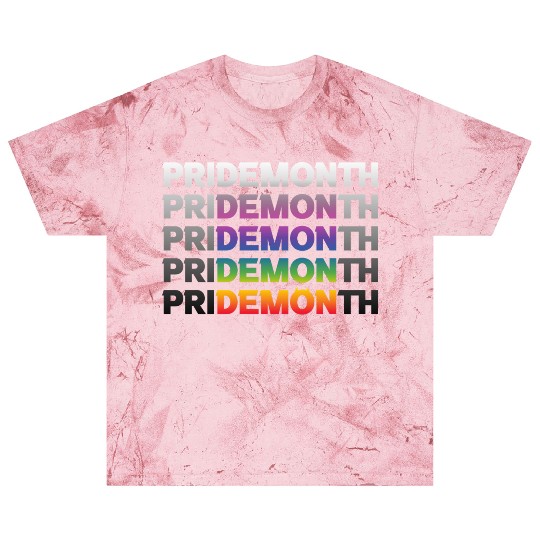 LGBT Pride Month Demon Lesbian Rainbow Gay Pride Blast T Shirts