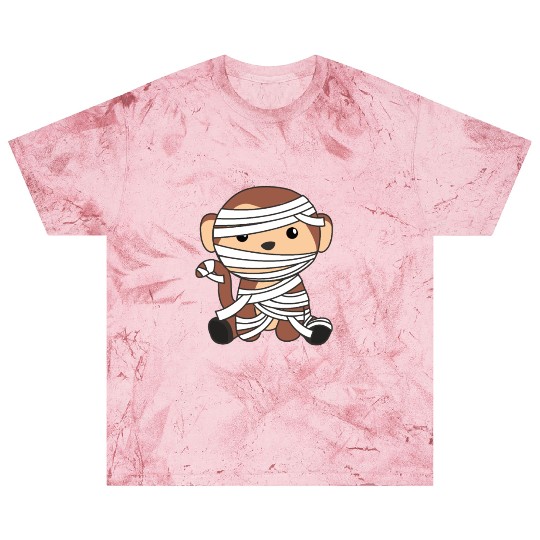 Monkey Mummy Pumpkin Monkeys Happy Halloween Blast T Shirts