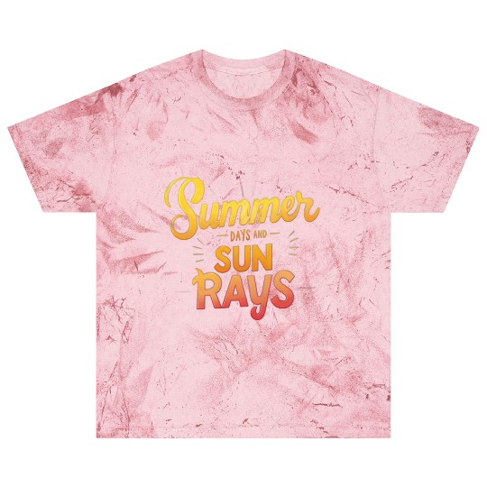 Summer Days and Sun Rays Blast T Shirts
