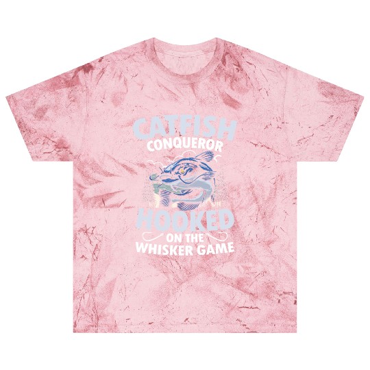 Catfish Conqueror Hooked On The Whisker Game Blast T Shirts