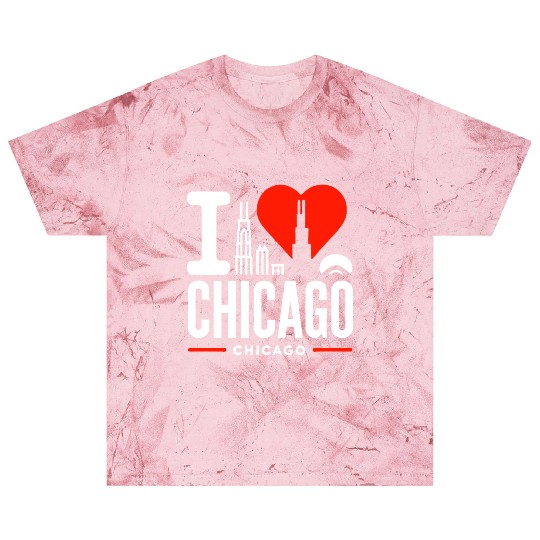 I Love Chicago The Windy City Chi-Town Blast T Shirts